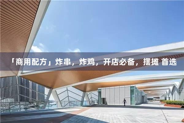 「商用配方」炸串，炸鸡，开店必备，摆摊 首选
