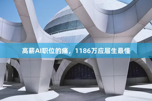高薪AI职位的痛，1186万应届生最懂