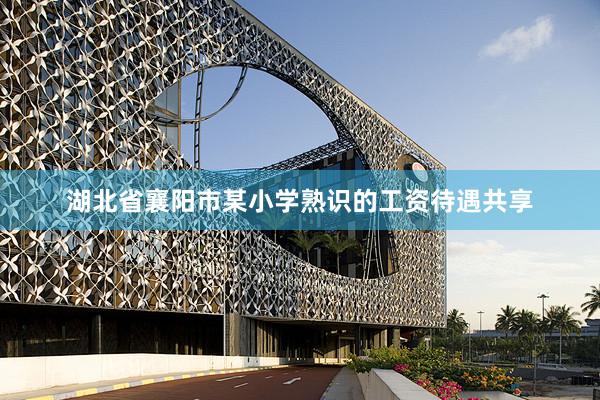 湖北省襄阳市某小学熟识的工资待遇共享