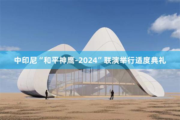 中印尼“和平神鹰-2024”联演举行适度典礼